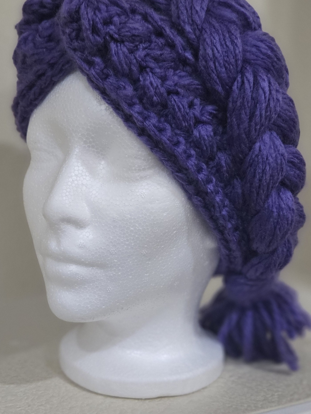 Purple Demon Hunter Headband Ear Warmer